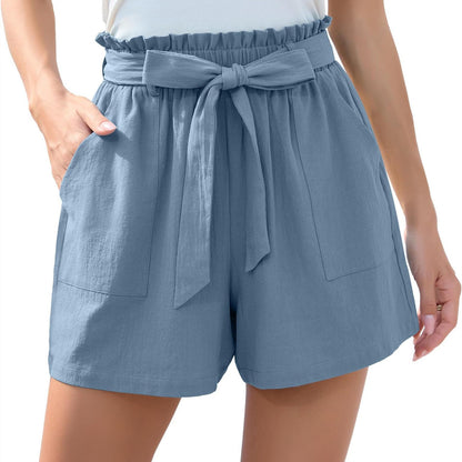 Ruffle Bow Shorts