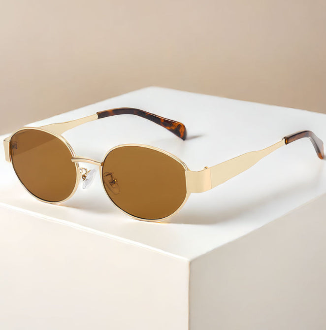 Retro Oval Sunglasses