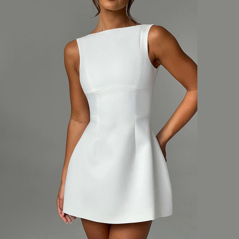 Sexy Slim-fitting Backless Dress