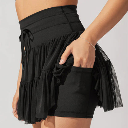 Pleated Skirt Womens