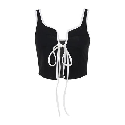 Elegant Shoulder Strap Vest