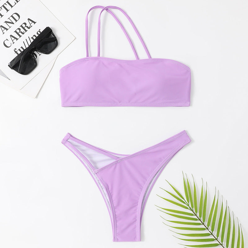 One-shoulder Bikini Set Summer