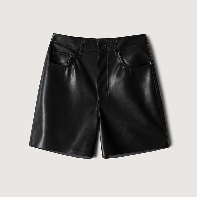 Leather High Waist Skirt