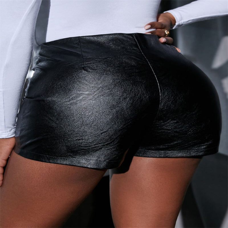 Leather Shorts