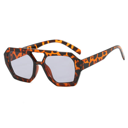 Big Frame Leopard Sunglasses