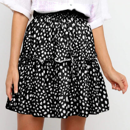 High Waist small Floral Skirt