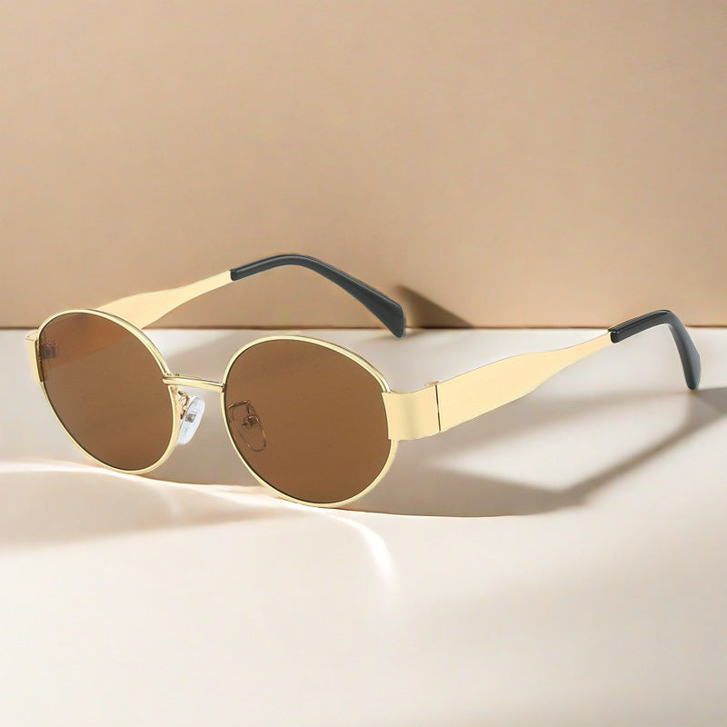 Retro Oval Sunglasses