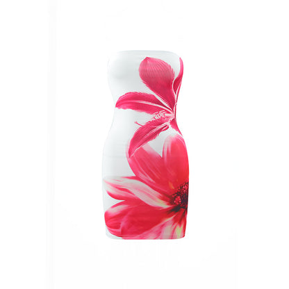 Flower Sheath Dress