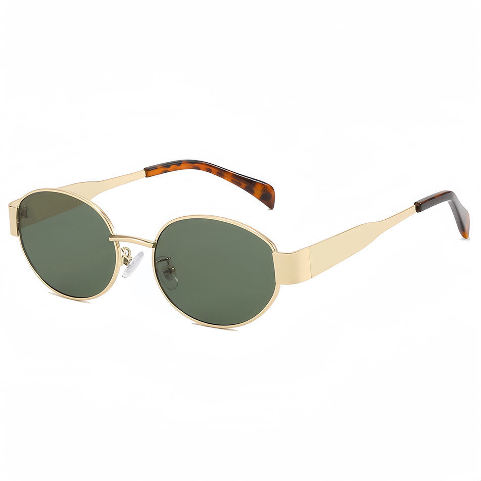 Retro Oval Sunglasses