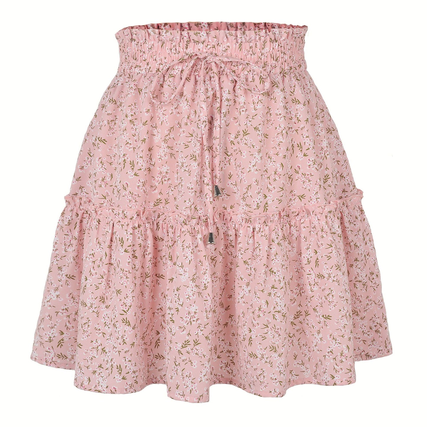 High Waist small Floral Skirt