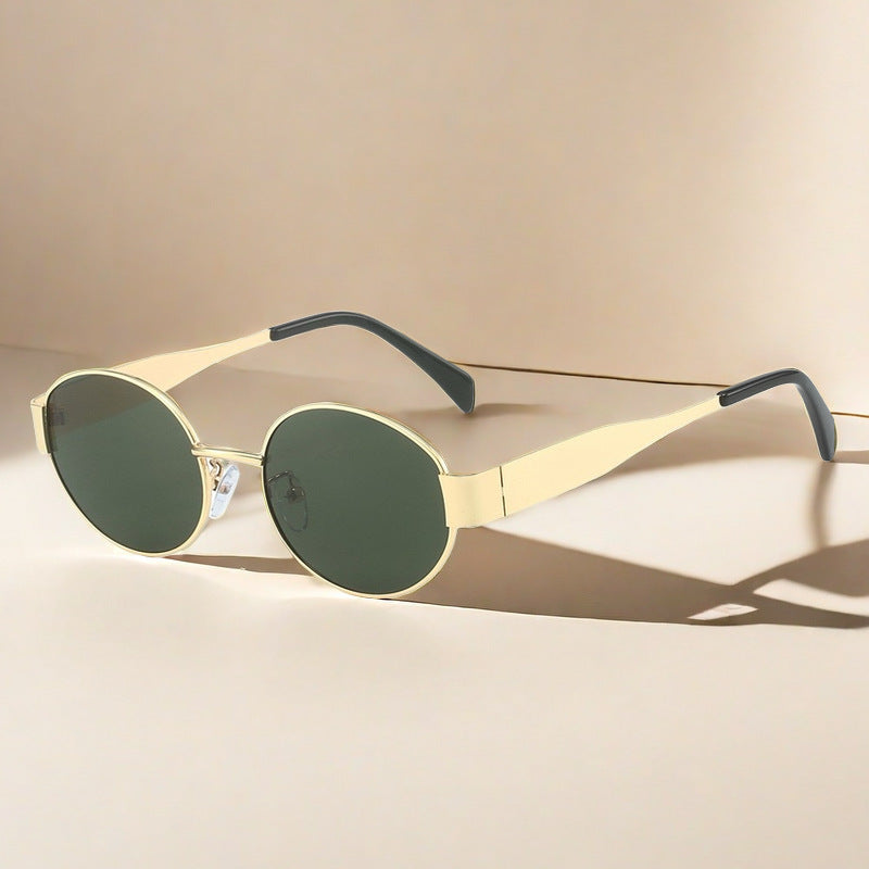 Retro Oval Sunglasses