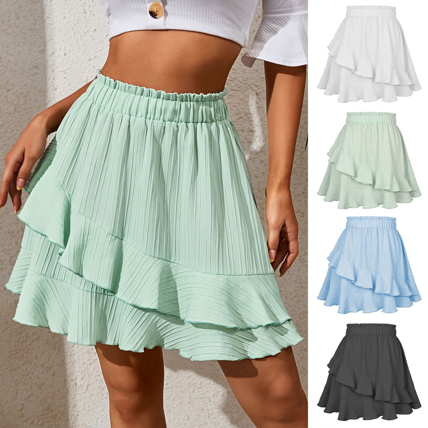 Ruffled Skirt