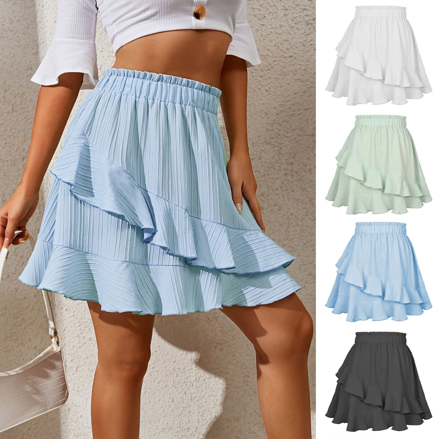 Ruffled Skirt