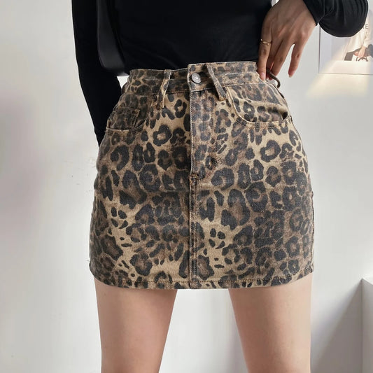 Leopard Skirt