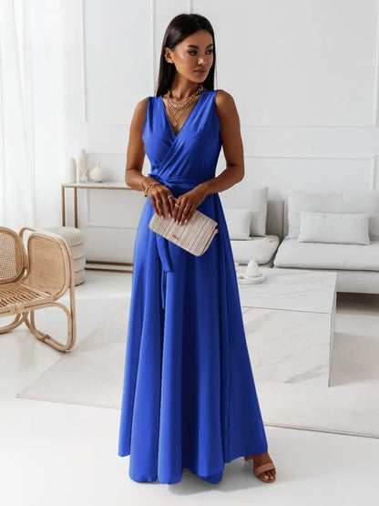 V-neck Formal Dress