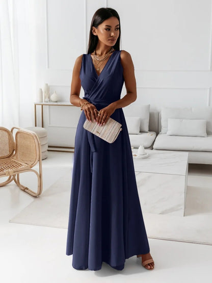 V-neck Formal Dress