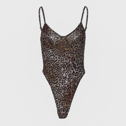 Leopard  Bodysuit