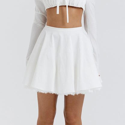 Bowknot Lace Skirt