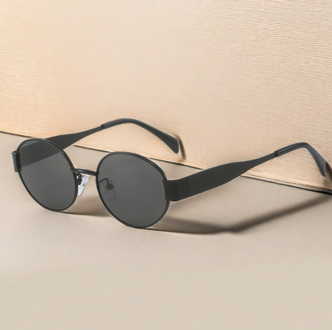 Retro Oval Sunglasses