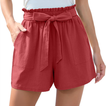 Ruffle Bow Shorts